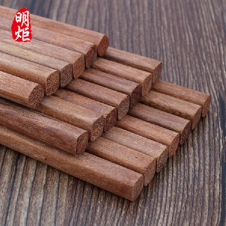 Lacquer free kundian wooden chopsticks 20